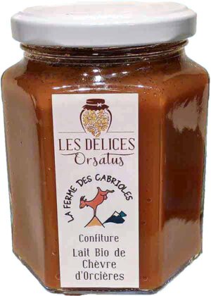 Confiture de Lait Bio de Chèvre d'Orcières