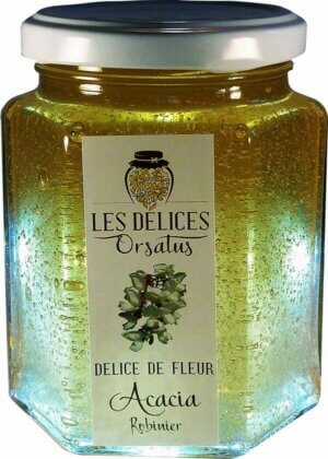 Pot de confiture d acacia